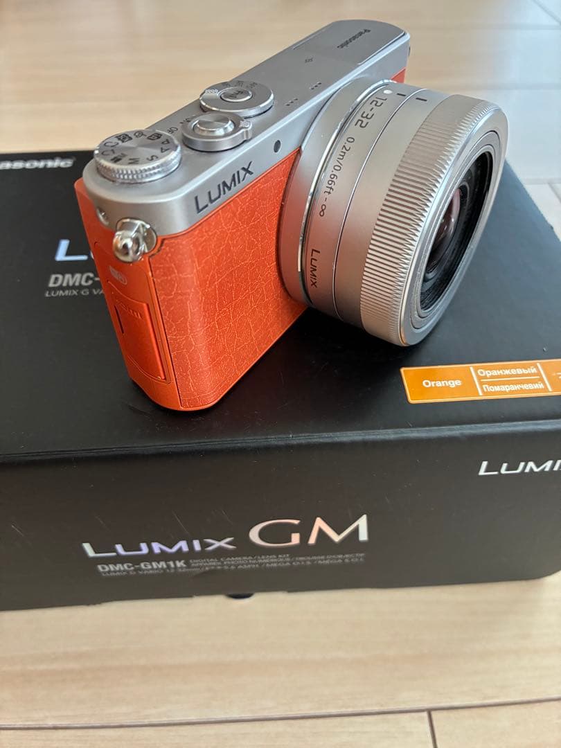 Panasonic LUMIX DMC-GM1K オレンジ