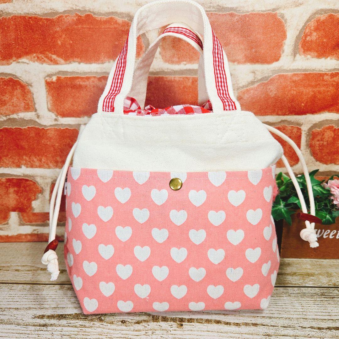 黒*こ様 ふわモコ★ダブル猫ちゃん【巾着トートバッグ】コヤンイサムチョン