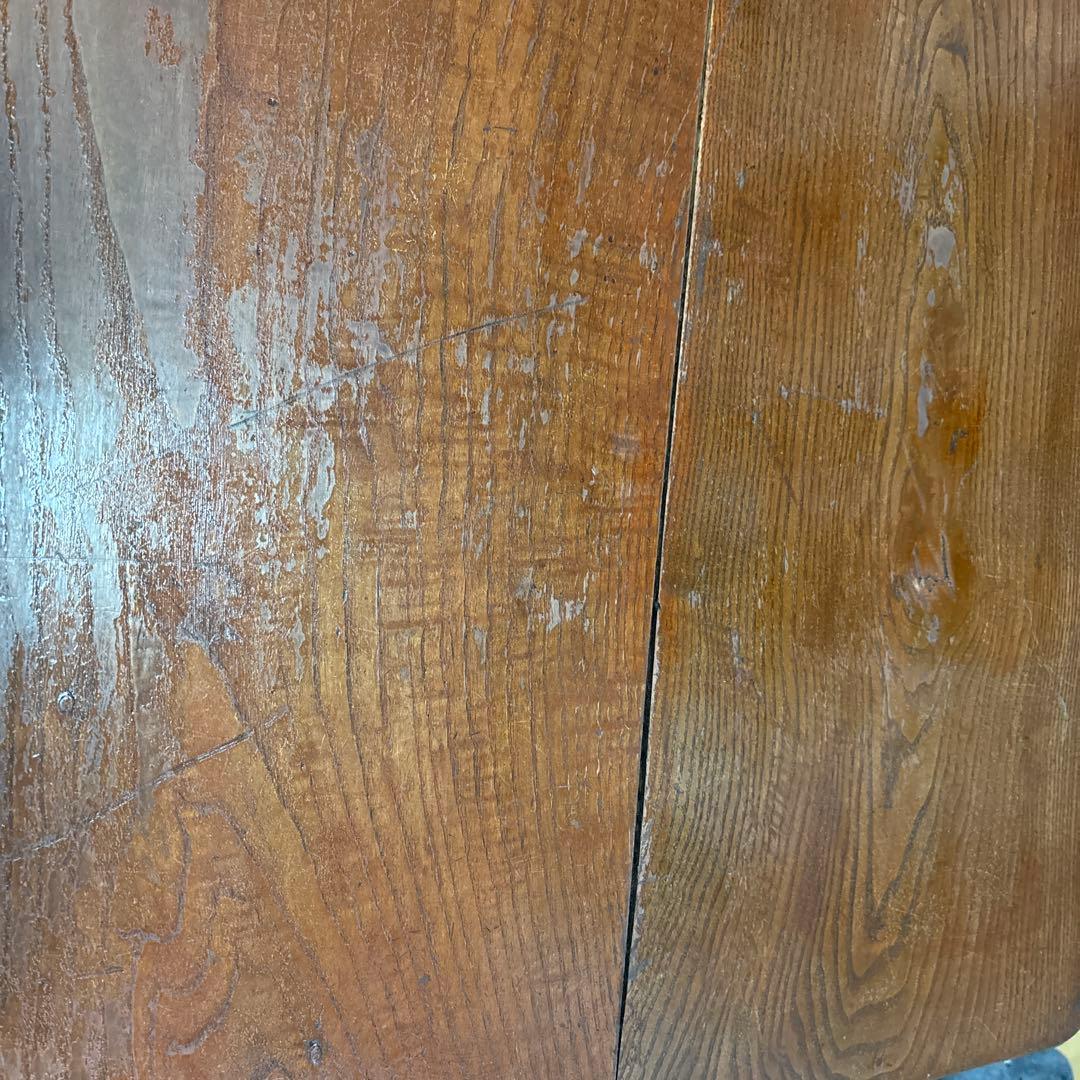 古い木製の折り畳みテーブル　ちゃぶ台　昭和レトロ　お値下げ中　お値段交渉可能です