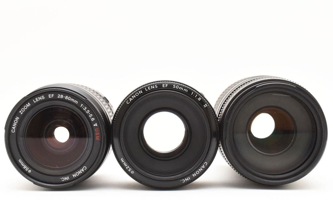 Canon EOS 6D mark II標準&望遠&単焦点レンズセット