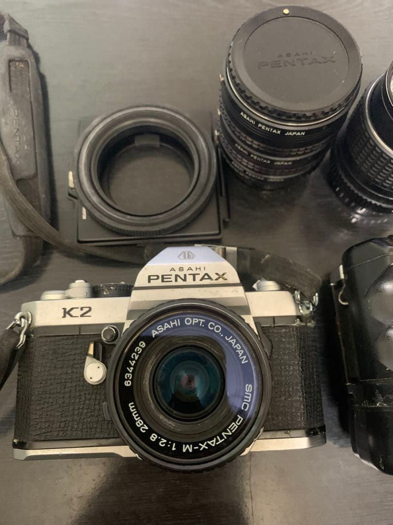 ASAHI PENTAX ME/K2 一眼レフカメラ レンズセット