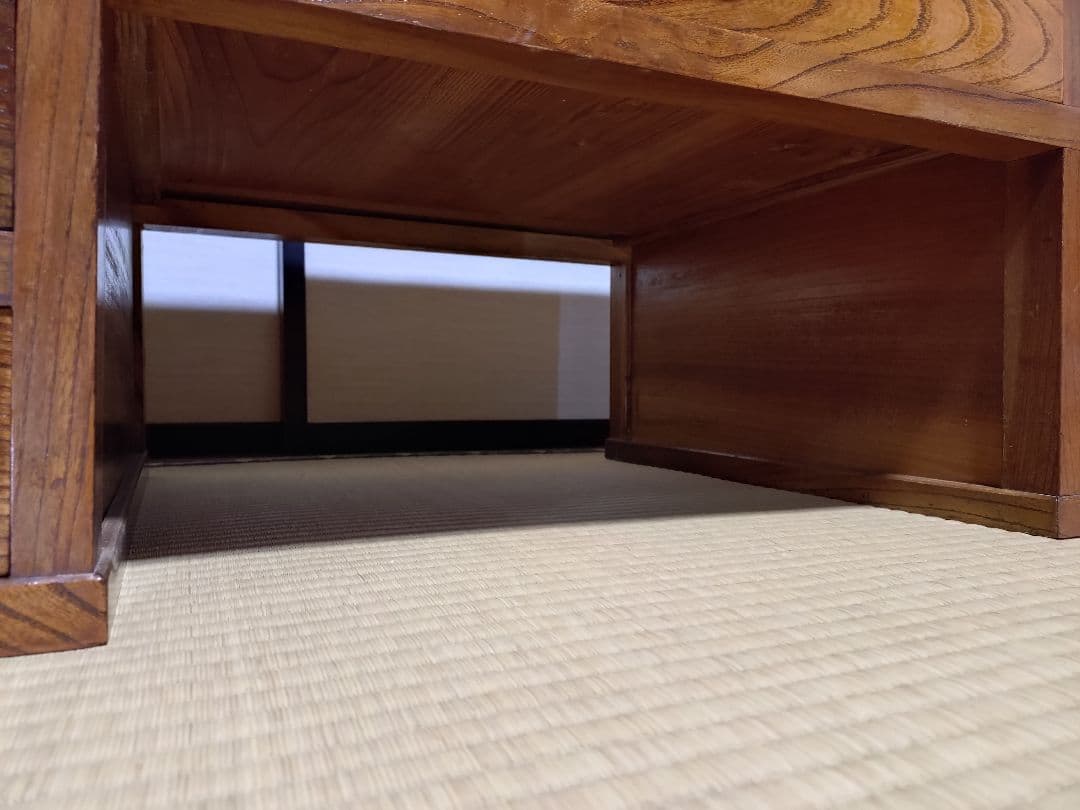 文机 木製 昭和レトロ 引き出し付き