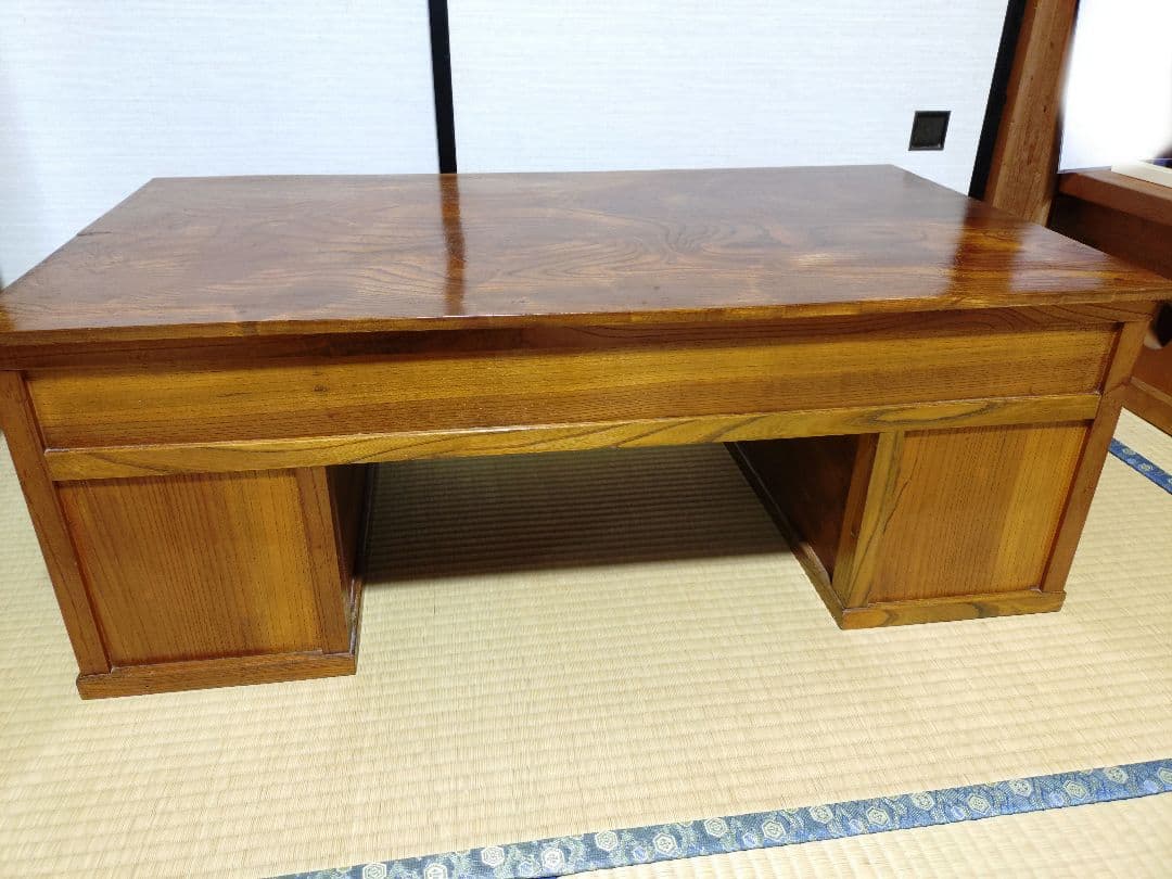 文机 木製 昭和レトロ 引き出し付き