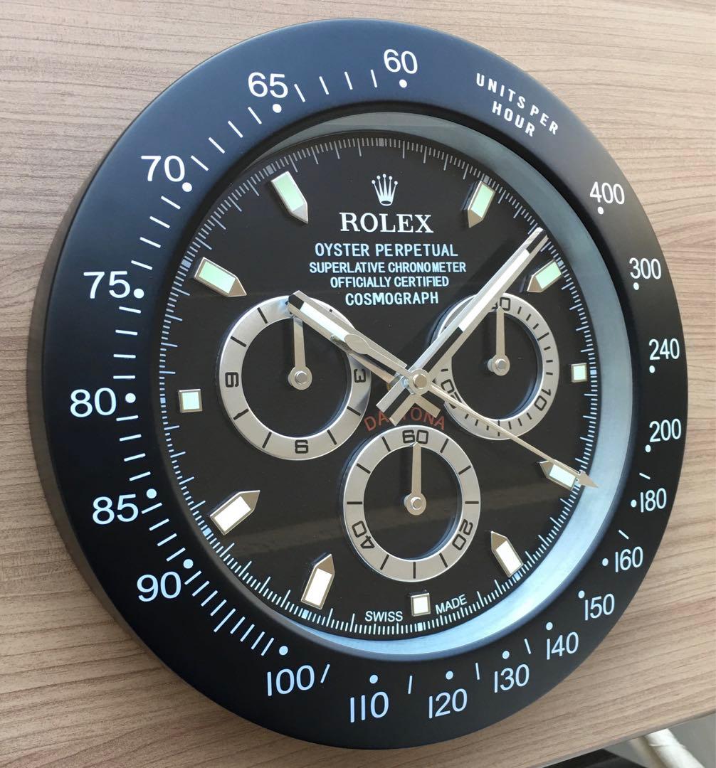 価格訂正　海外販促品 ROLEX コスモグラフ　デイトナ　大型掛け時計