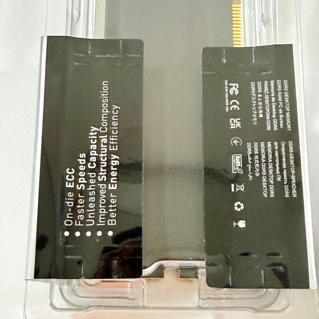 【新品未開封】Team DDR5-6400 16GBメモリx2（32GB）