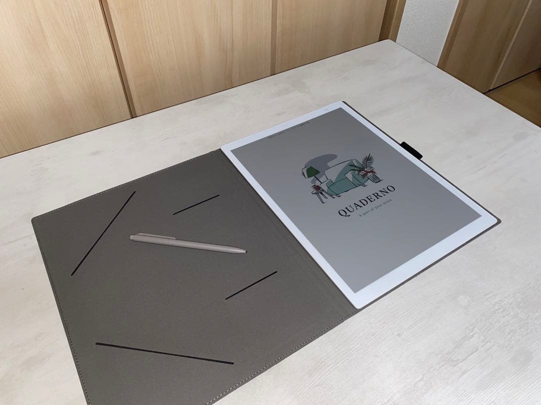 【即〜翌日発送！】QUADERNO A4（Gen.3）クアデルノ☆純正カバー付き