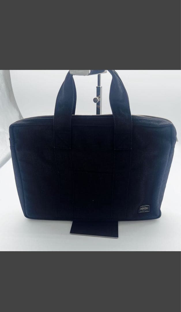 希少【PORTER】初期SOFTISH LINE ボストン茶・黒　⭐︎牛革AL