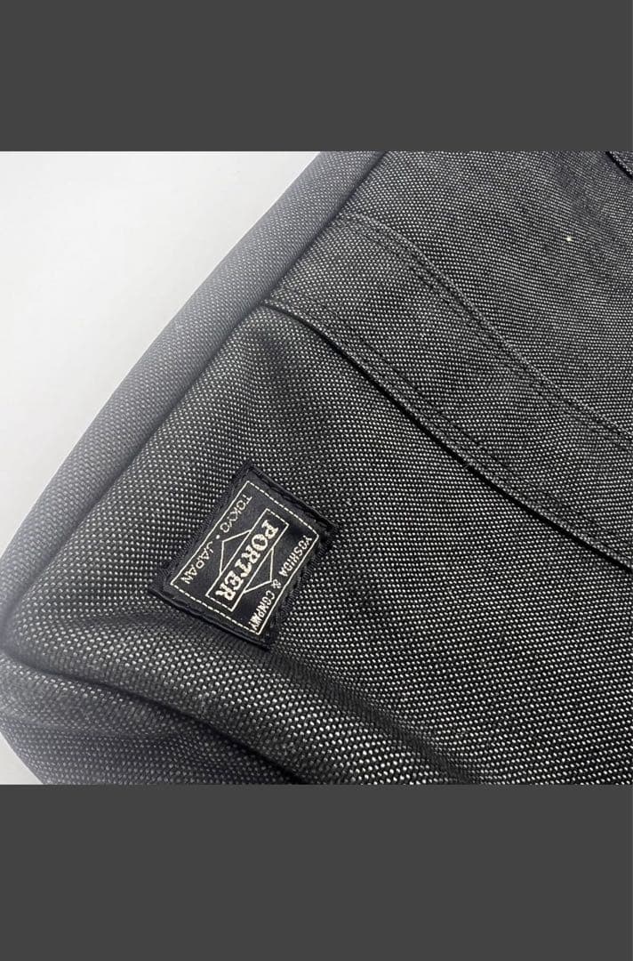 希少【PORTER】初期SOFTISH LINE ボストン茶・黒　⭐︎牛革AL