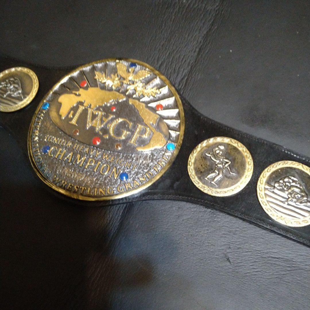 初代IWGPジュニアヘビー級選手権王座　鋳造チャンピオンベルト