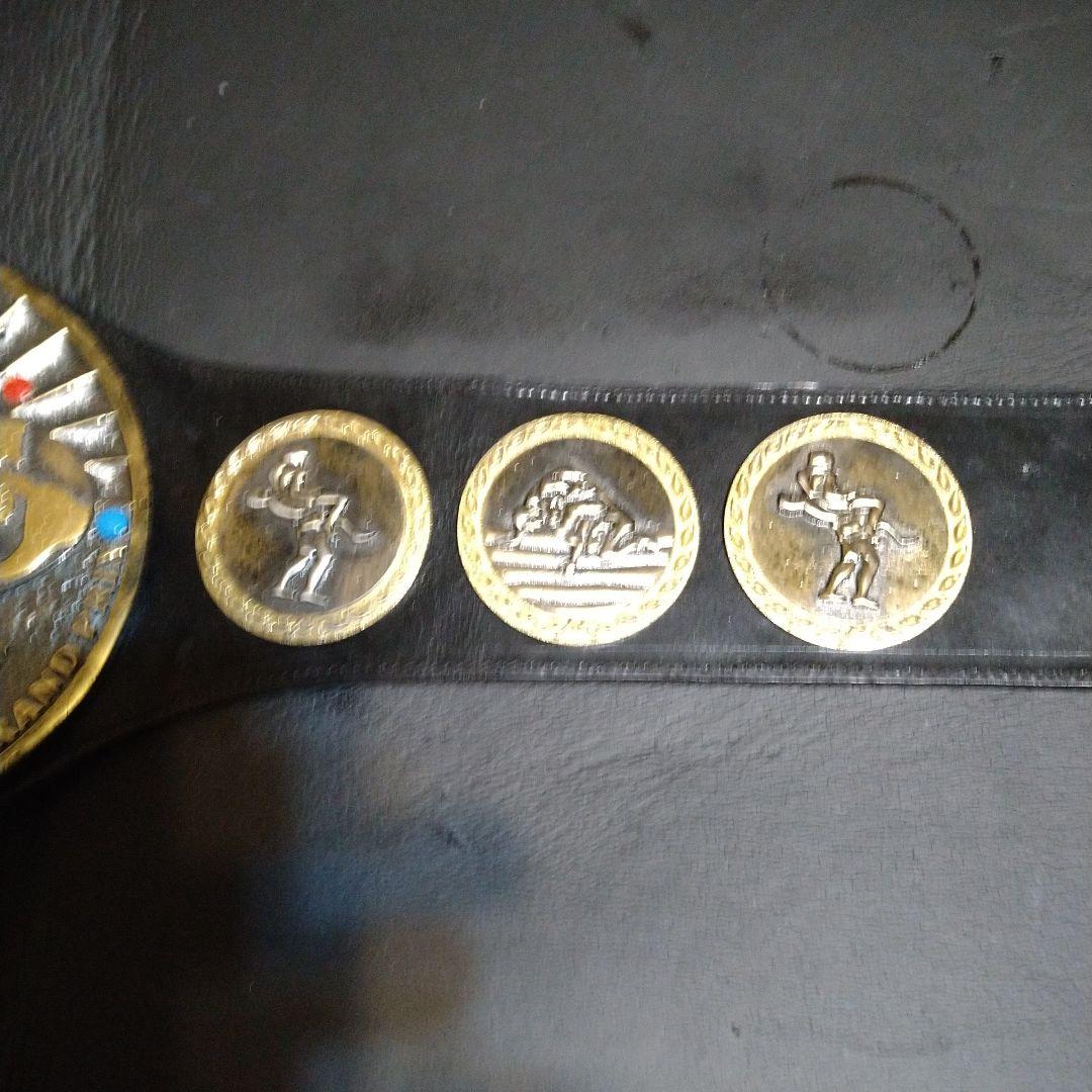 初代IWGPジュニアヘビー級選手権王座　鋳造チャンピオンベルト