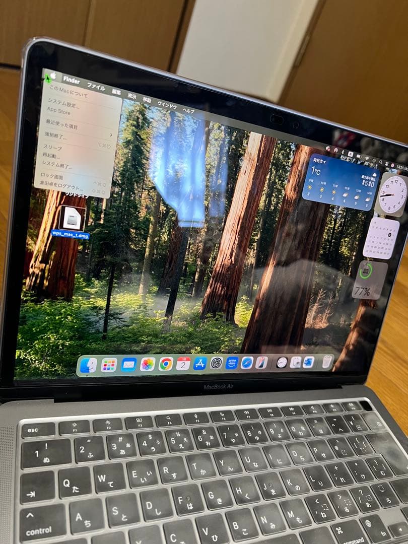 【美品】MacBook Air M1 めちゃくちゃ綺麗です