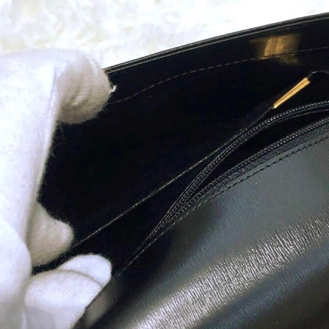 新品同様✨ハマノ ロイヤルモデルハンドバッグ フォーマル　皇室御用達 ブラック