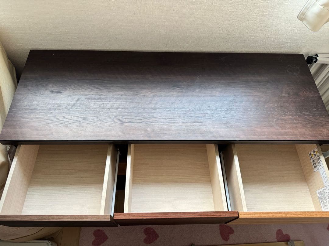 ニトリ ローチェスト ランダム 120LC DBR（6段）