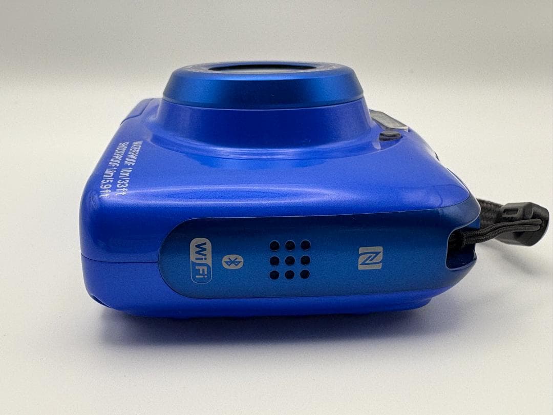 【美品】　Nikon COOLPIX W100 青　デジカメ　箱付　SDカード付