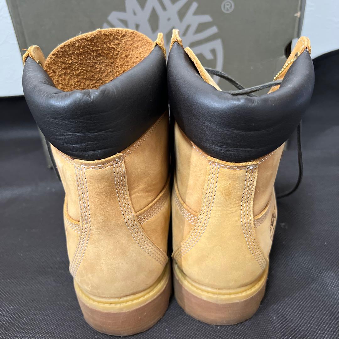 Timberland レザー ワークブーツ ベージュ