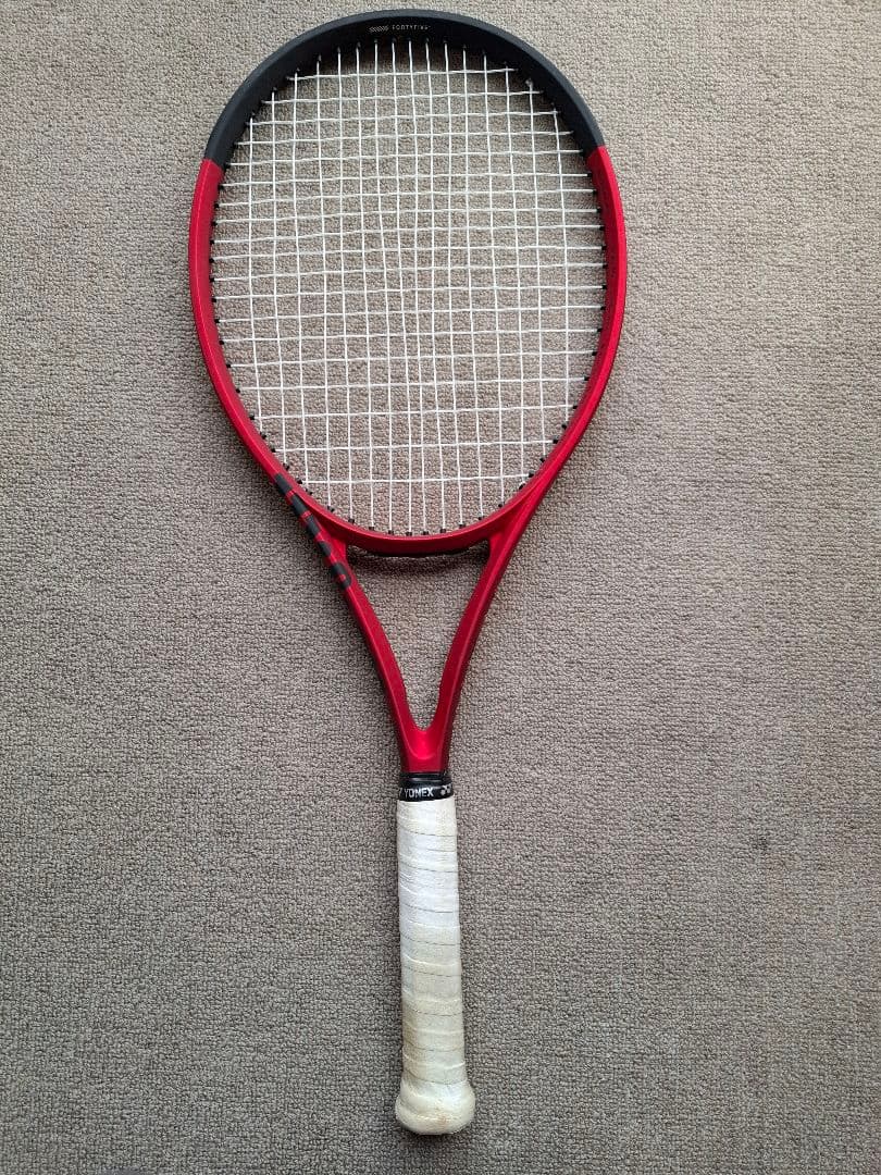 Wilson CLASH テニスラケット レッド