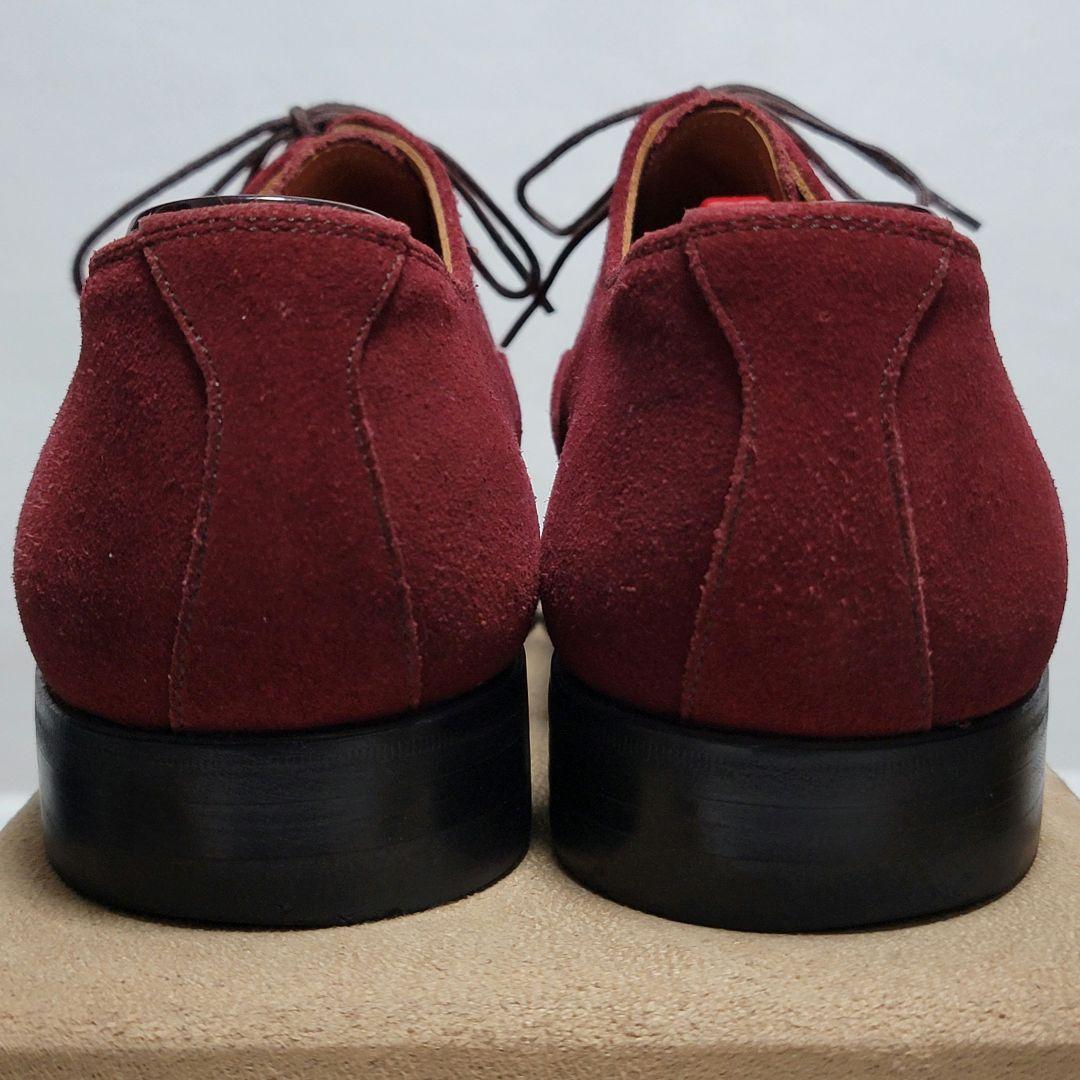 スコッチグレイン スエード ストレートチップ