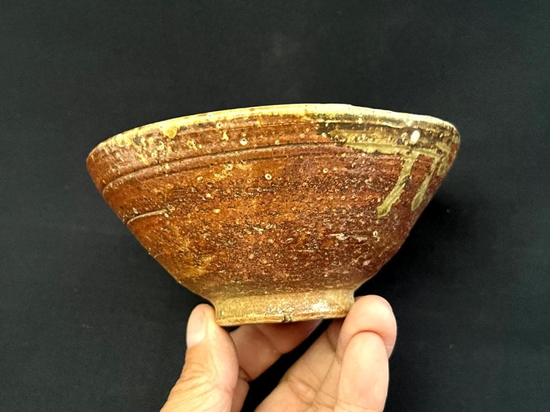 茶碗■信楽焼 上田直方 お茶道具 古美術 時代物 骨董品 アンティーク■