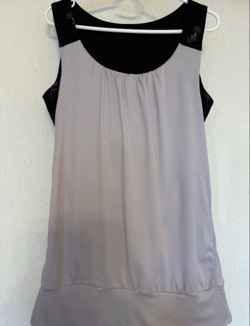 【SUKALA】フラワーブーケカバータンクトップ L 限定品　最新　ブラック