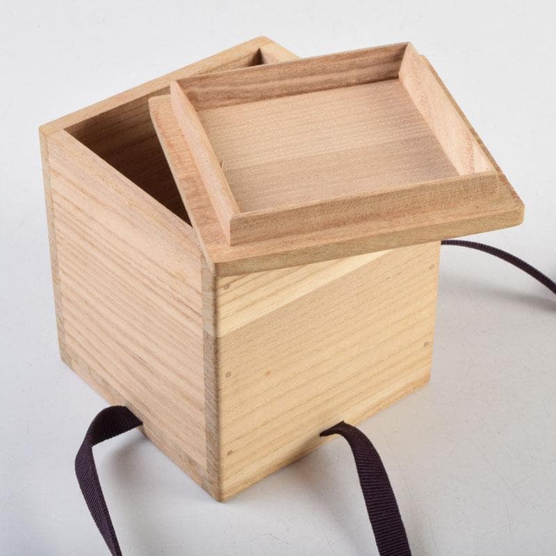 Gojyo　輪島塗　前志芸男作　沈金菊文様　棗　共布共箱　V　9152