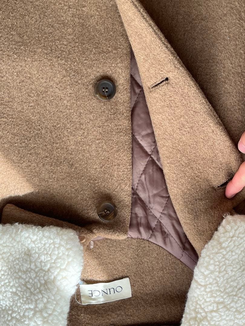 年末セール　ounce 2wayボアコート