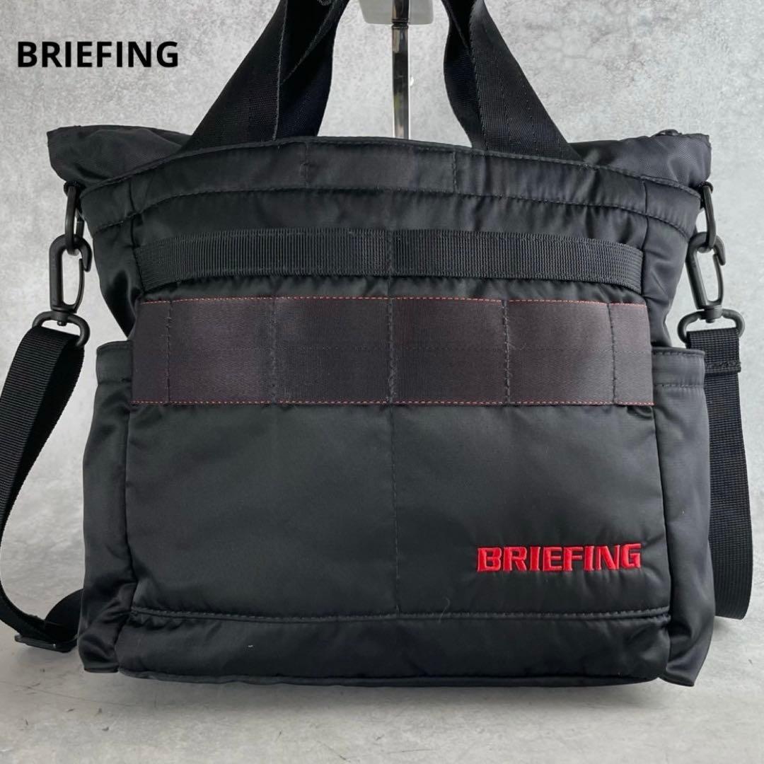 極美品 ブリーフィング カートトートバック 2WAY カートトートCS 黒