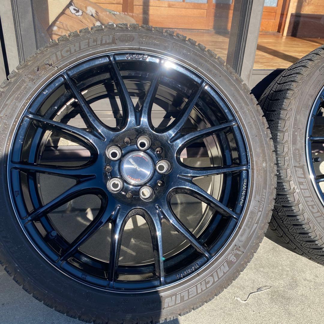 ち*そ様 レイズ　ホムラ　18インチ　4本セットスタッドレス