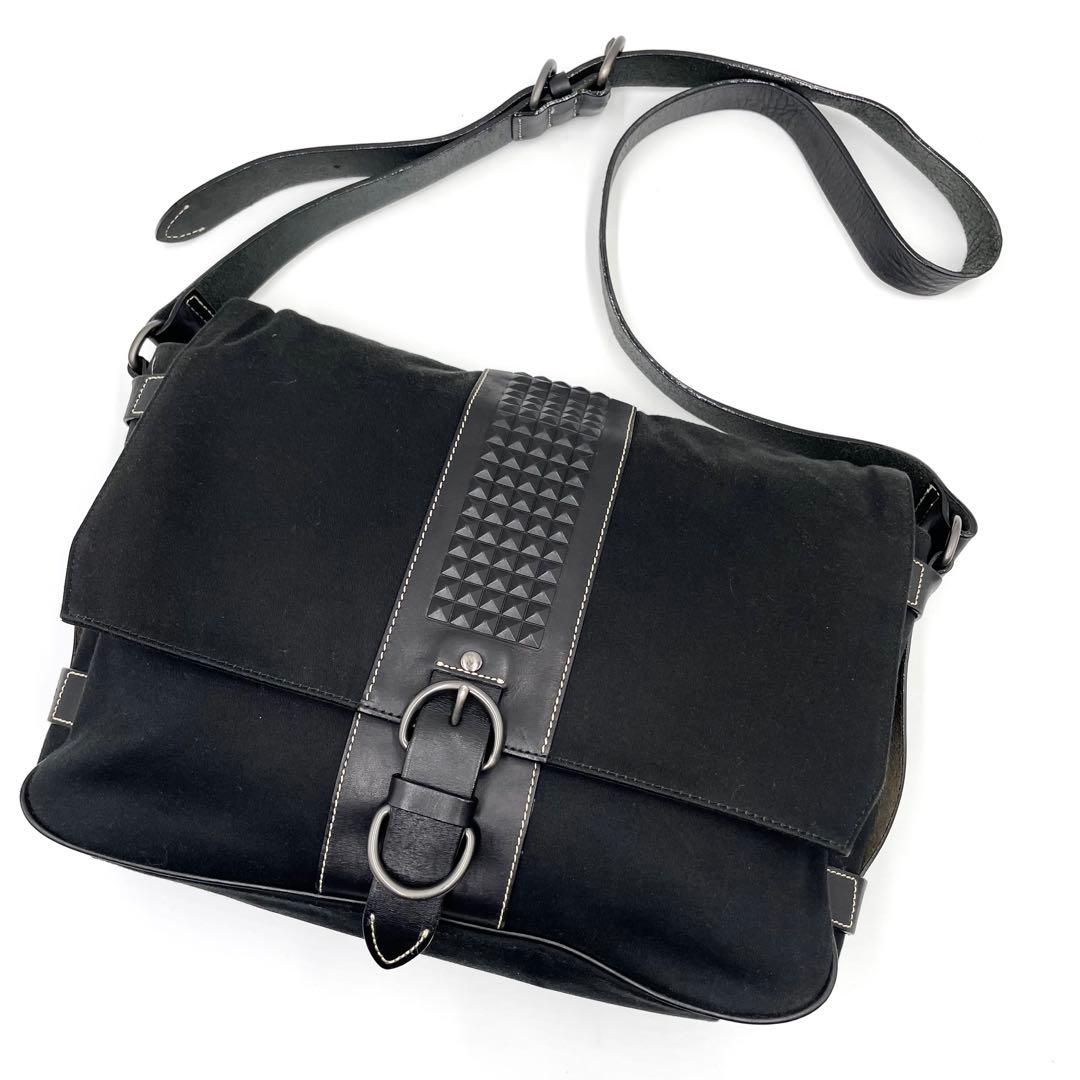 Jean Paul GAULTIER ショルダーバッグ　メッセンジャー　ブラック