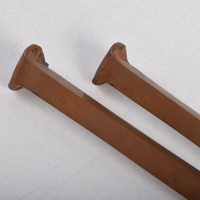 茶道具　銅製　火箸　時代箱　2点まとめて　C　8830