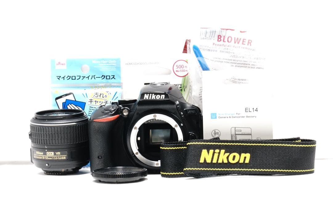 美品 タッチパネル撮影 Wi-Fi対応 Nikon D5500 スマホ転送