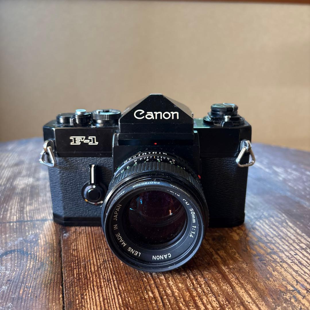 実働機 Canon F-1 FD50mm F1.4 作例あり