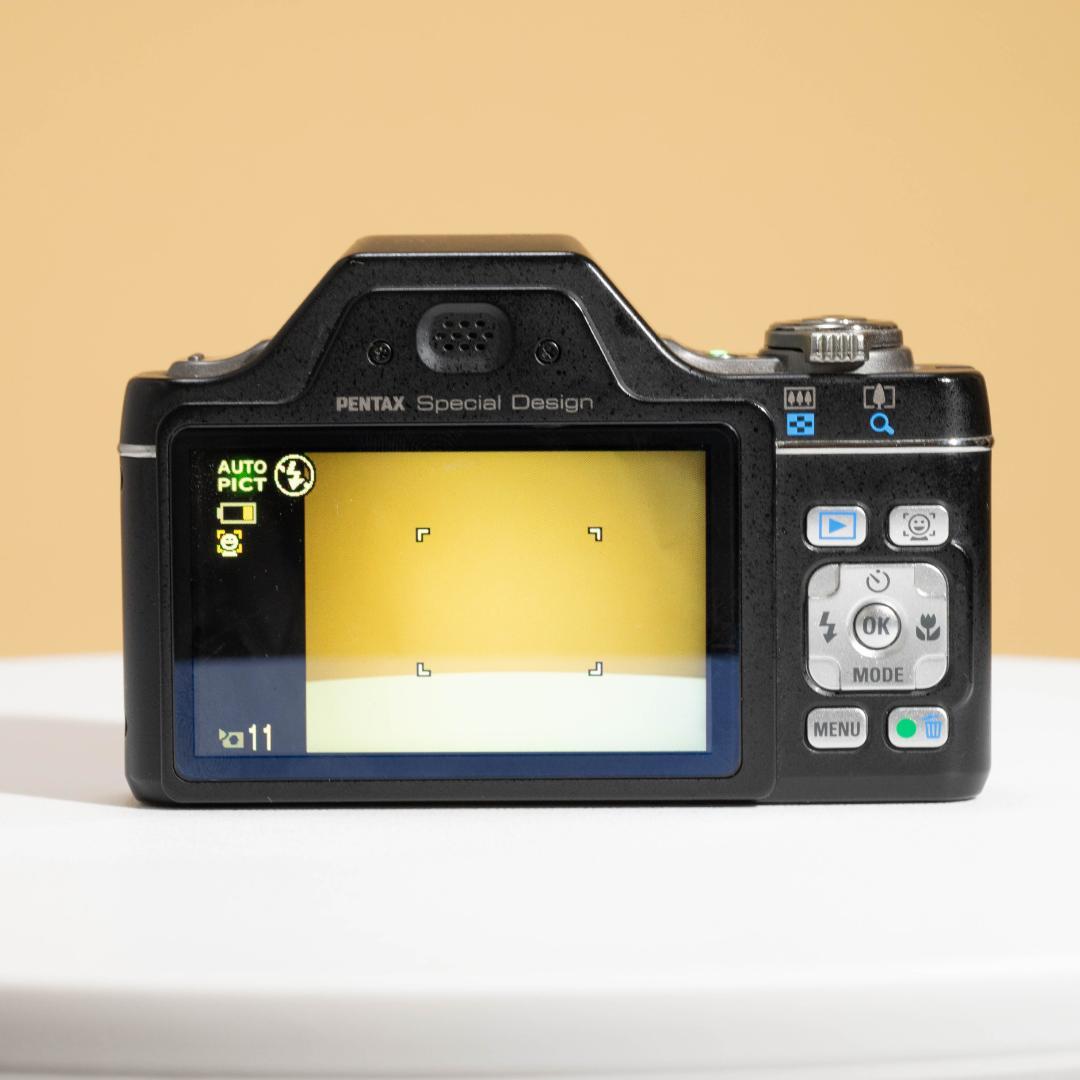 【レトロ可愛い】PENTAX DIGITAL optio I-10 ブラック