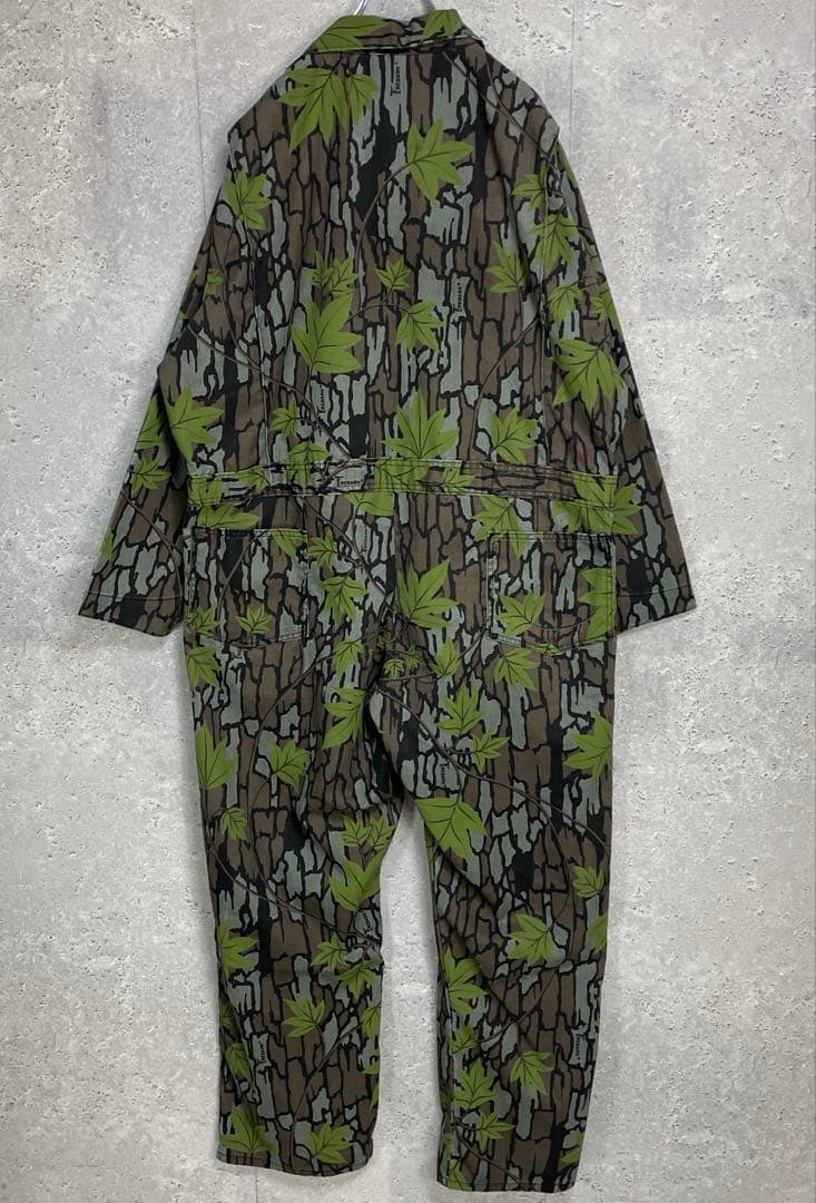 TREBARK 80〜90s USA製カモフラージュ　つなぎオールインワン2XL
