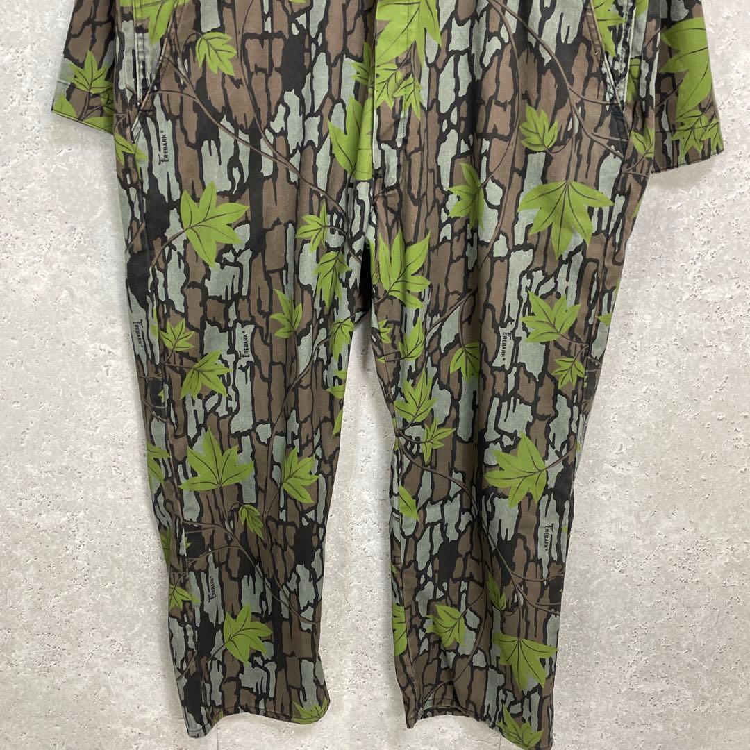 TREBARK 80〜90s USA製カモフラージュ　つなぎオールインワン2XL