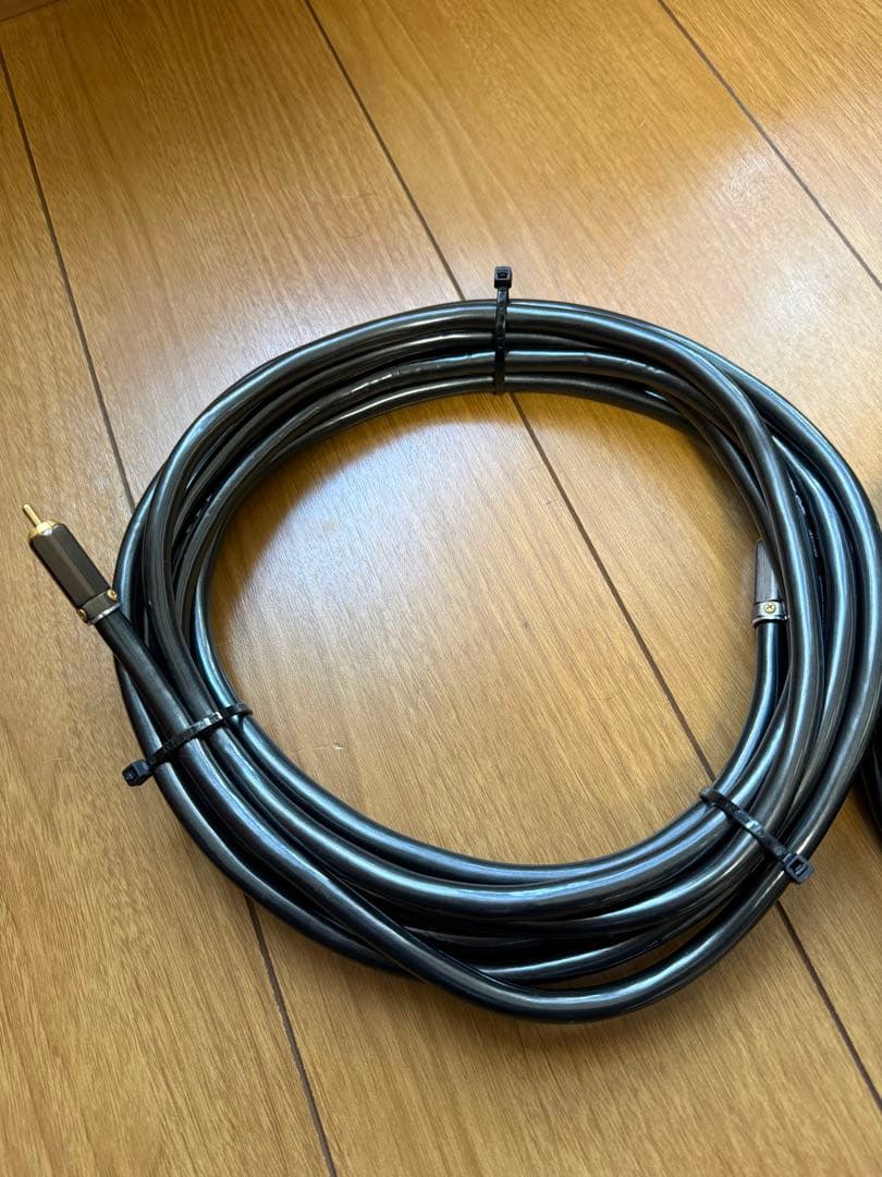 オーディオテクニカ　レグザット　RCAケーブル　5メートル　左右セット　値下げ可