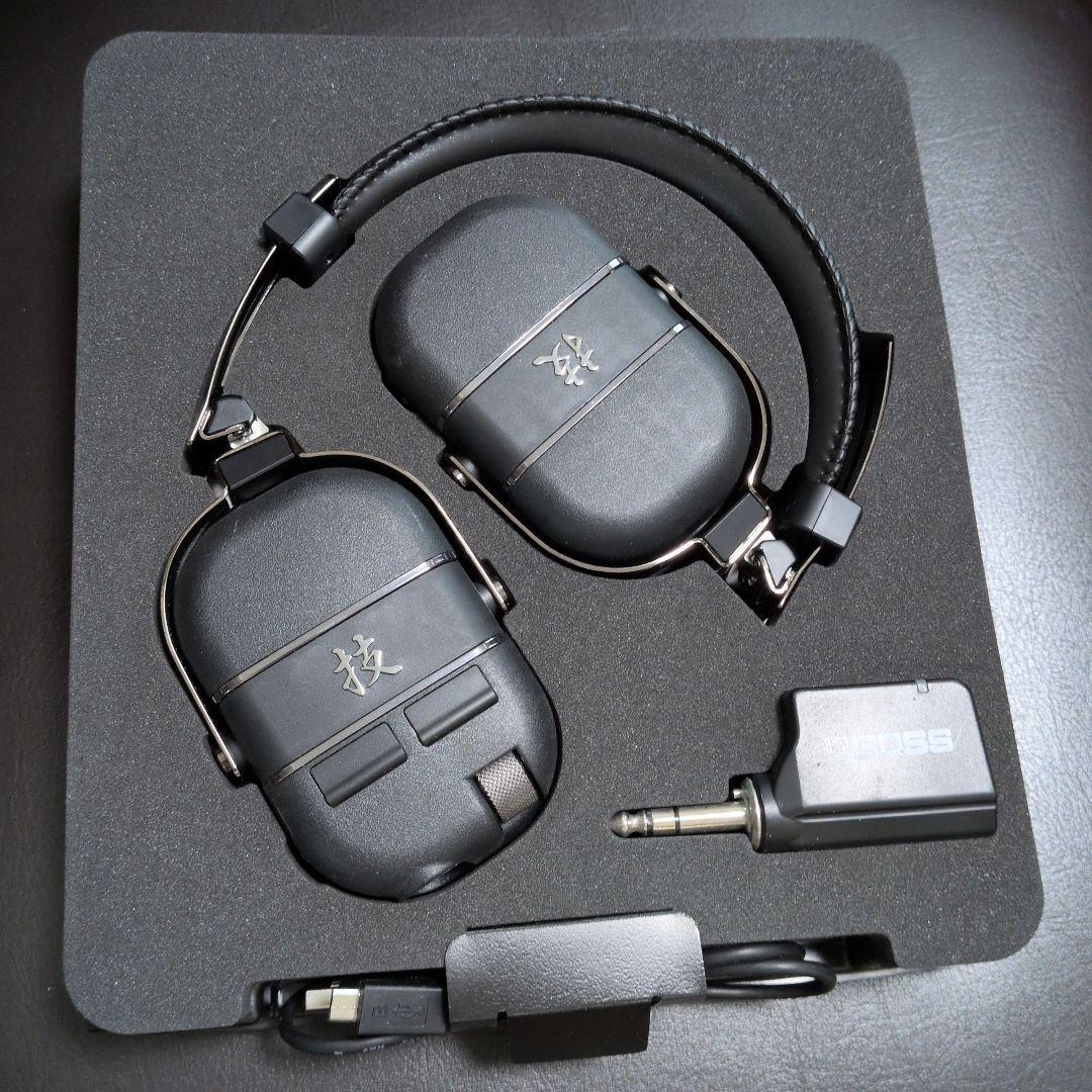 WAZA-AIR BASS BOSSワイヤレスヘッドホンベースアンプ