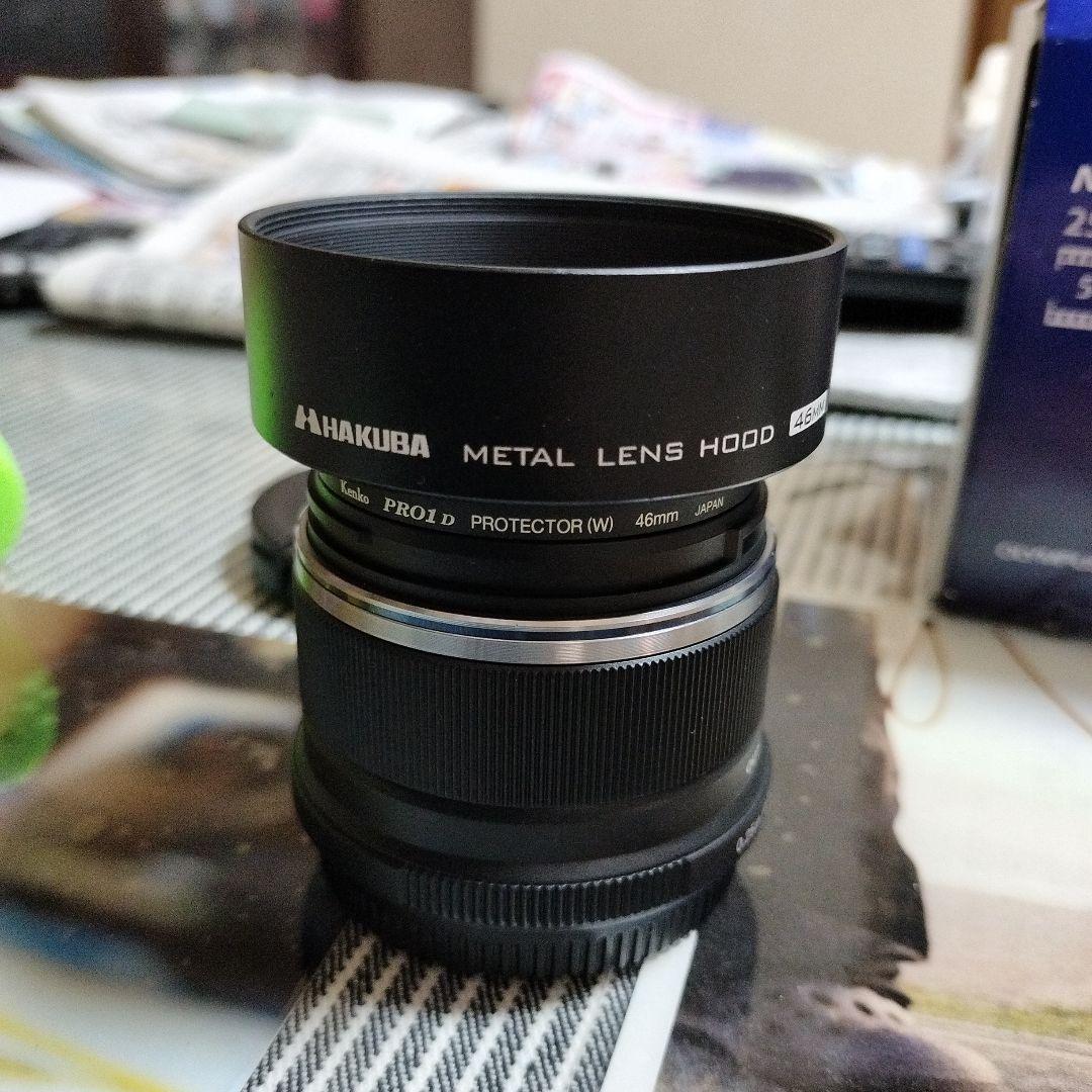 OLYMPUS 25mm f1.8　ブラック マイクロフォーサーズ