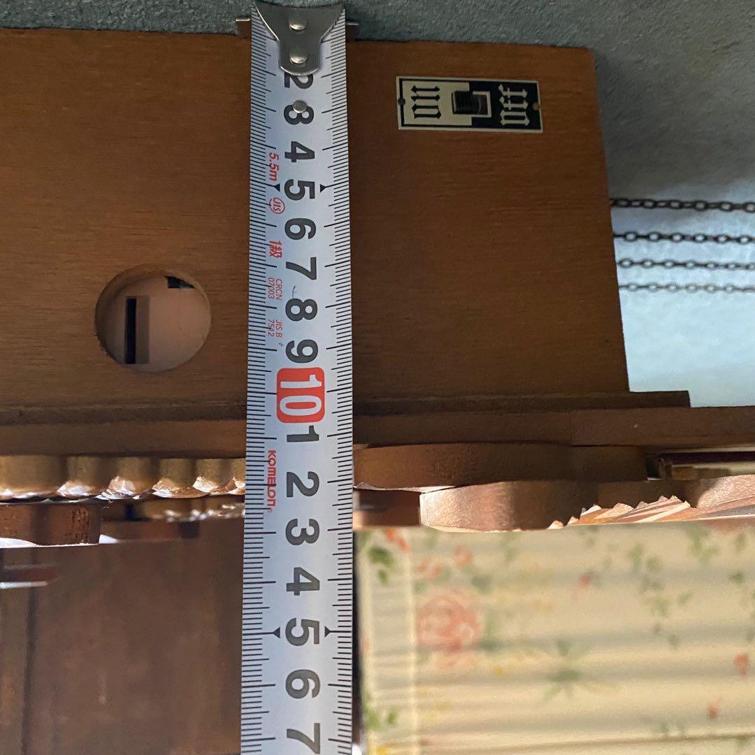 鳩時計 昭和レトロ インテリア 当時物ジャンク品