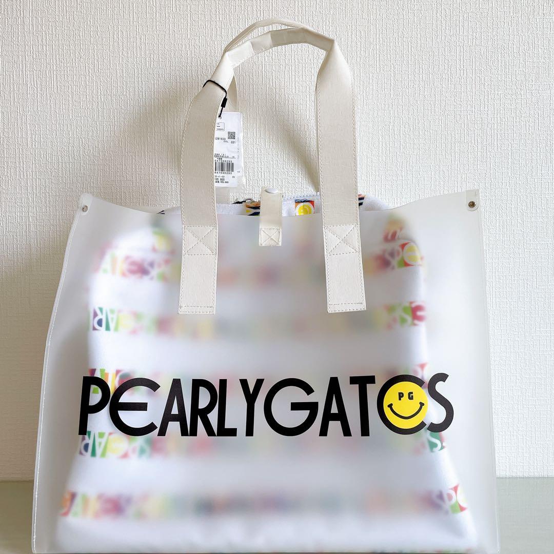 パーリーゲイツ 2025年モデル ビオニコシールボーダー柄 ロッカーバッグ