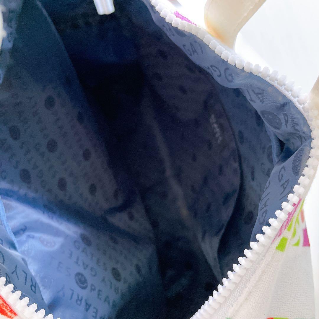 パーリーゲイツ 2025年モデル ビオニコシールボーダー柄 ロッカーバッグ