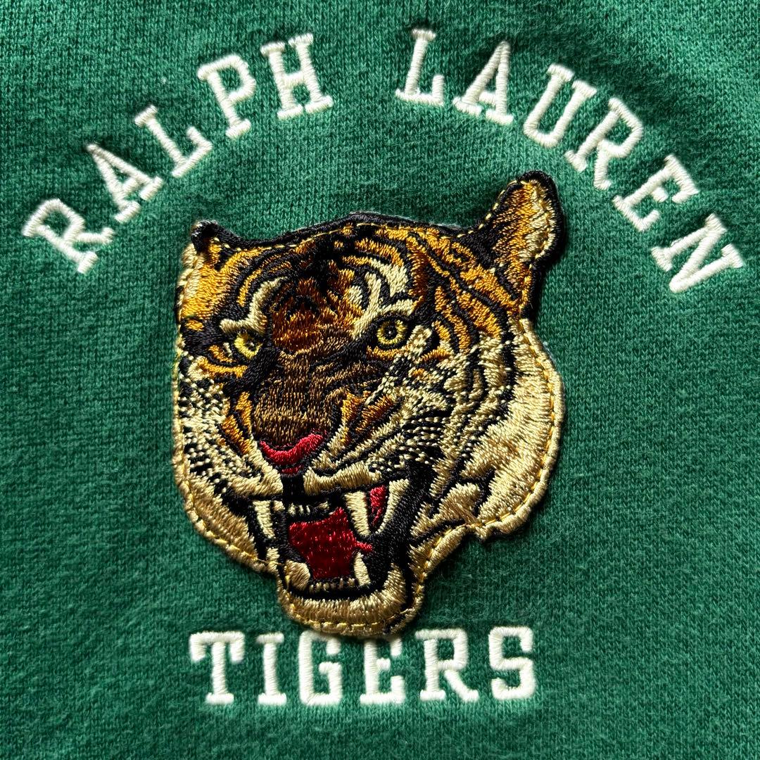 【香港製】 ポロスポーツ ラルフローレン タイガースウェットスタジャン Mサイズ