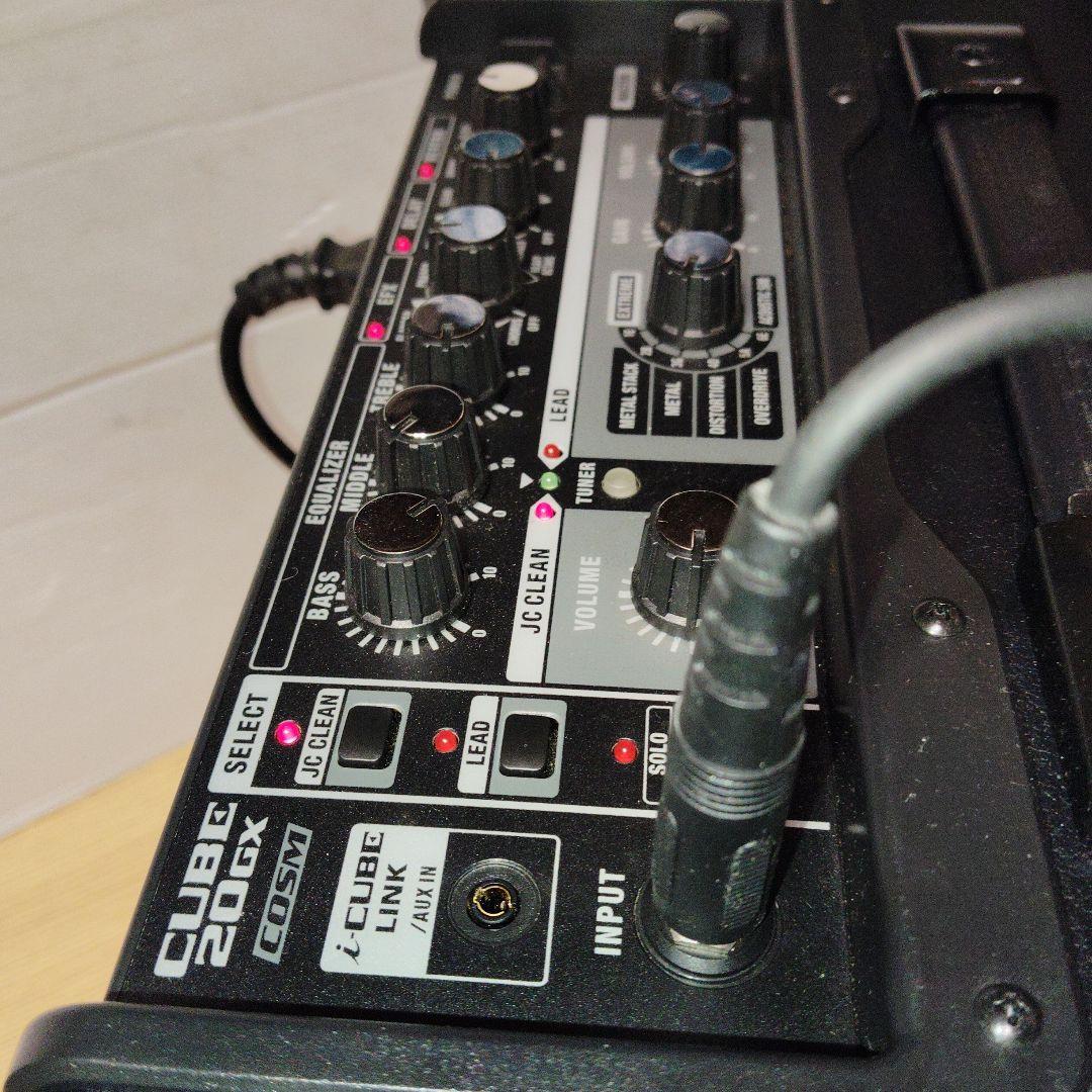 値下げ　Roland(CUBE) アンプ本体 メッシュグリルデザイン
