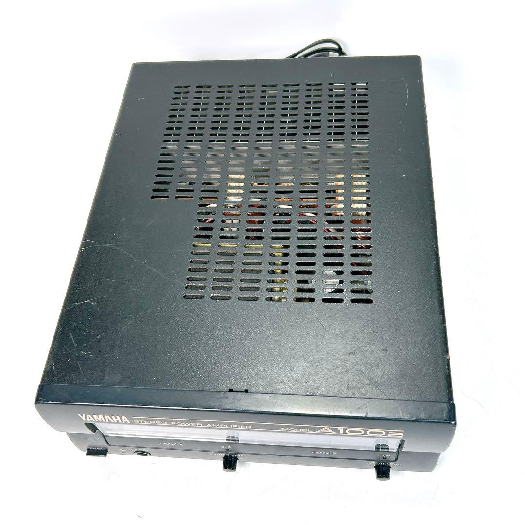 【動作品】YAMAHA ステレオ 業務用 パワーアンプ A100a 送料無料