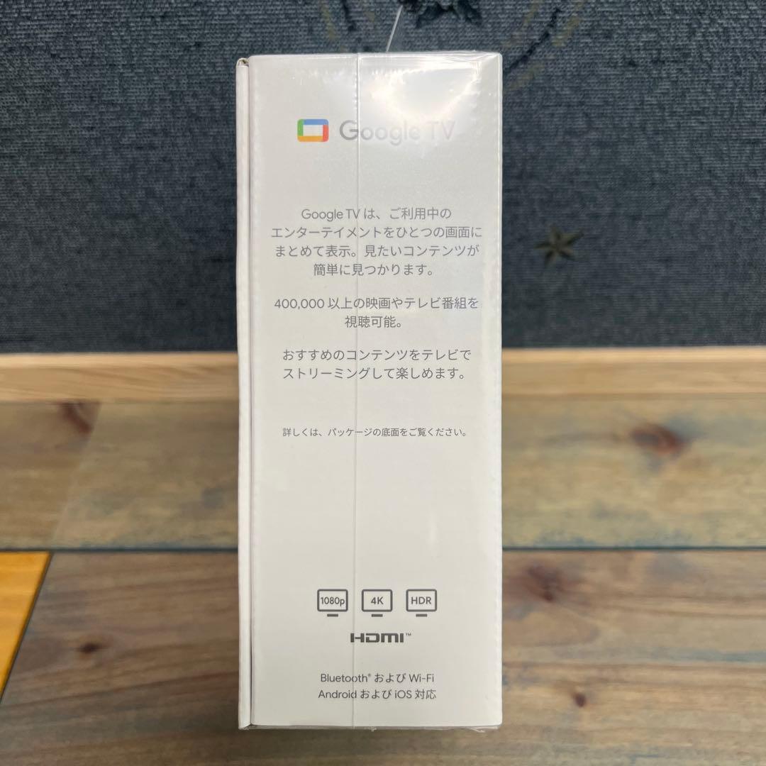 未開封　Chromecast with Google TV 4K