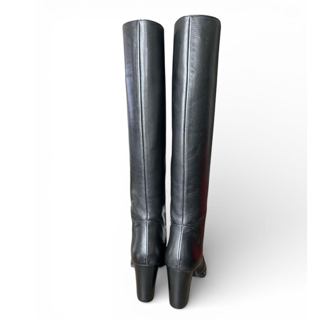 値下げ中❣️ロートレアモン 本革 ロングブーツ 36 黒 定価3万円台