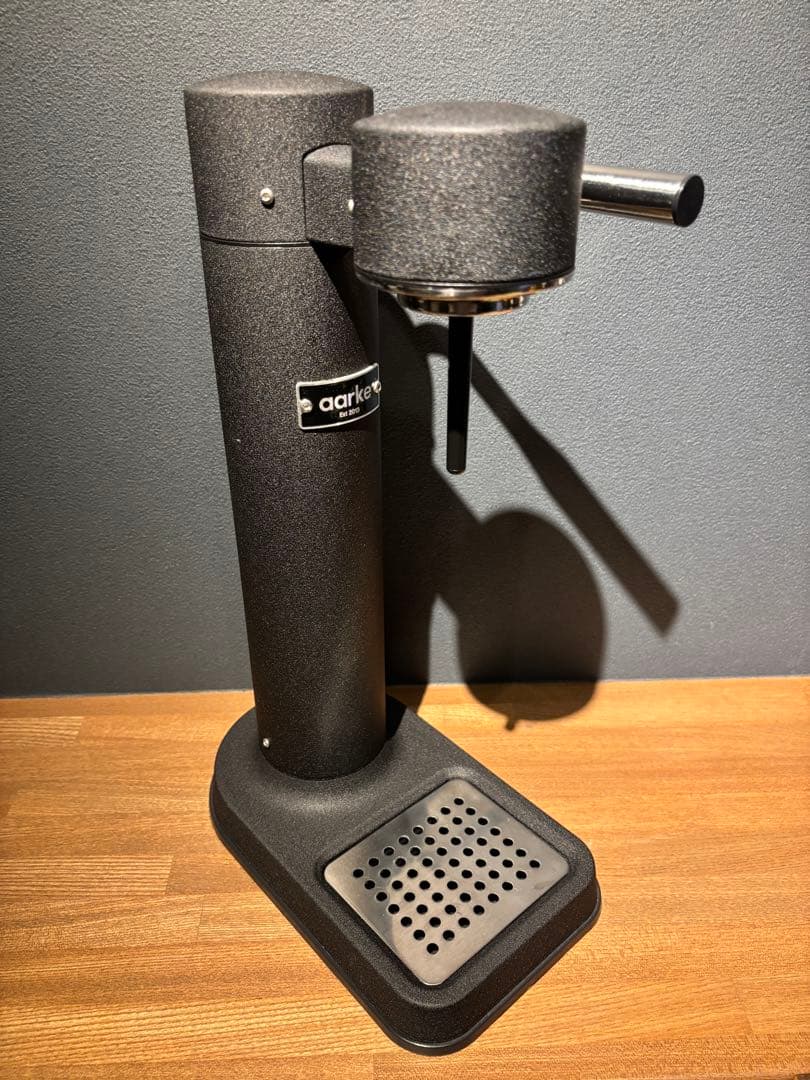 【美品】aarke Carbonator Ⅱ マットブラック 炭酸水メーカー