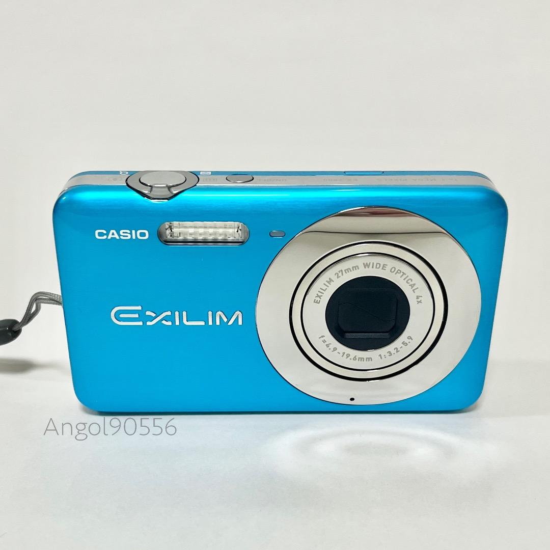 美品 CASIO EX-Z800 コンパクトデジタルカメラ ブルー 取説 箱