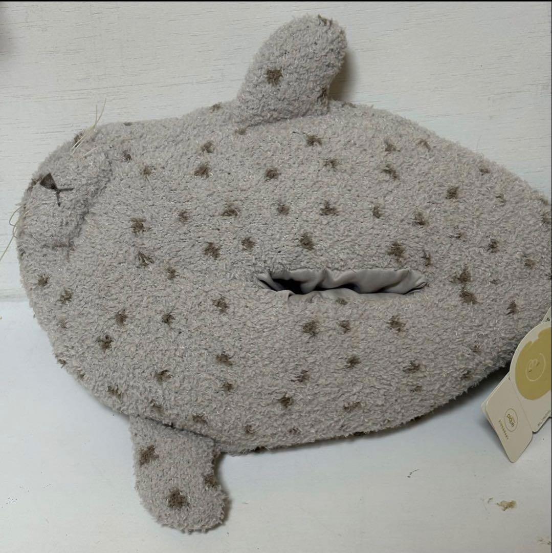 ジェラートピケ 旭山動物園コラボ アザラシ ティッシュケース 紙袋付き タグ付き