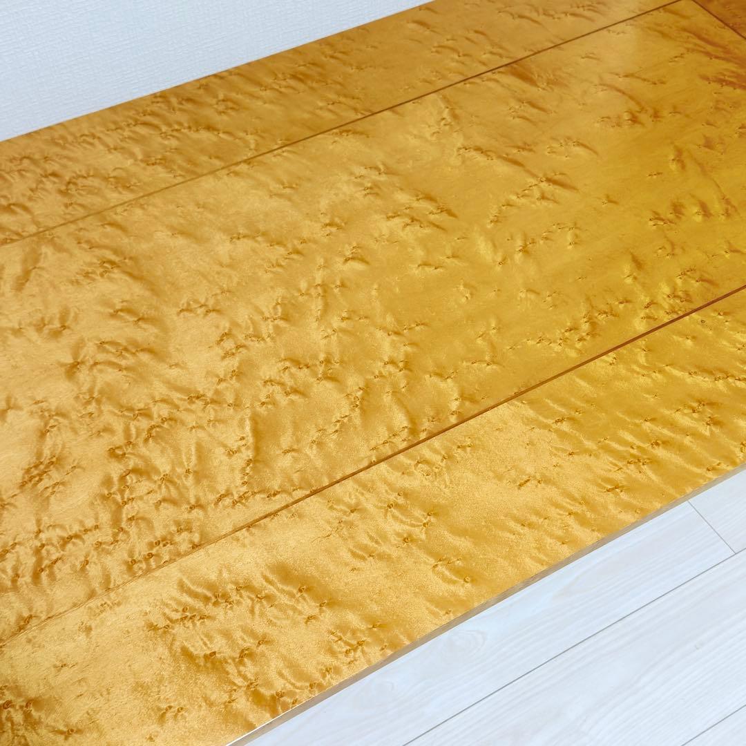 定価30万 IDC 大塚家具 スプレンダー バーズアイメープル リビングテーブル