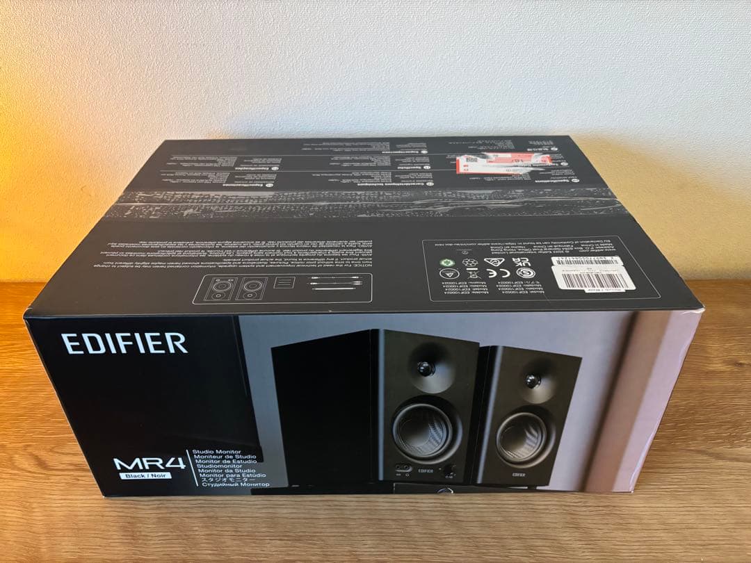 EDIFIER MR4 スピーカー ブラック
